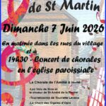 Concert O&rsquo;Choeurs de St Martin